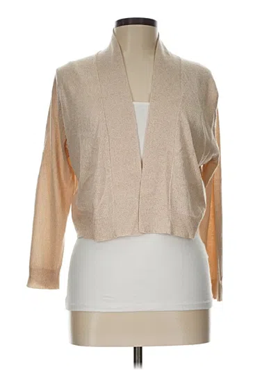 Pre-owned Calvin Klein Cardigan Sweater In Brown