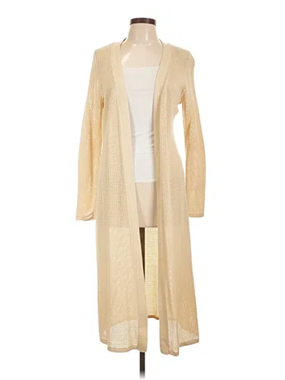 Pre-owned Calvin Klein Cardigan Sweater In Brown