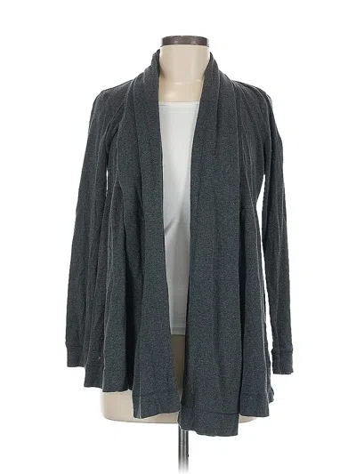 Pre-owned Calvin Klein Cardigan Sweater In Gray