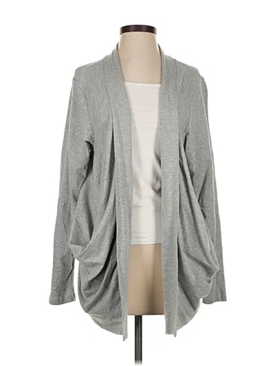 Pre-owned Calvin Klein Cardigan Sweater In Gray