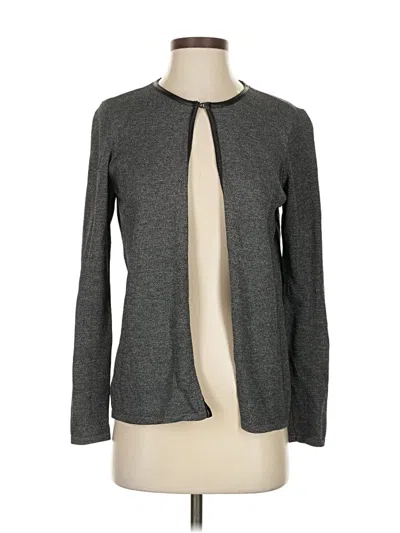 Pre-owned Calvin Klein Cardigan Sweater In Gray