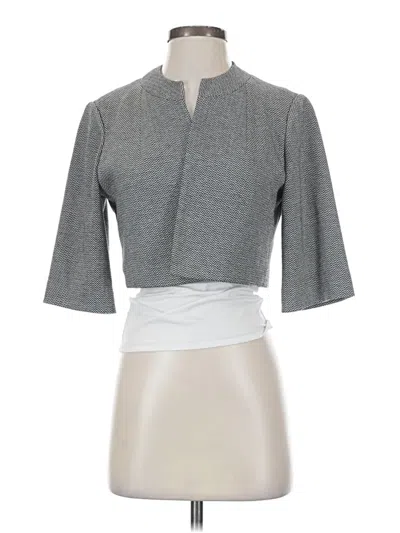 Pre-owned Calvin Klein Cardigan Sweater In Gray