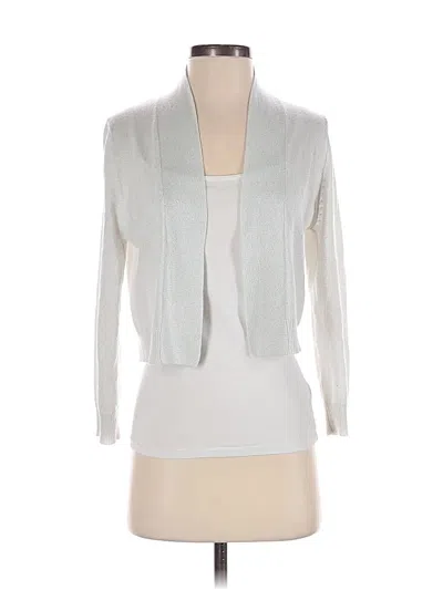 Pre-owned Calvin Klein Cardigan Sweater In Gray