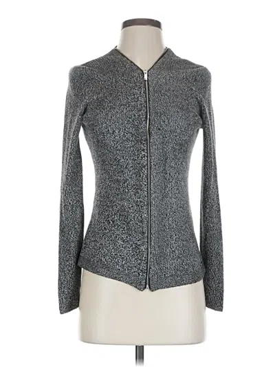 Pre-owned Calvin Klein Cardigan Sweater In Gray