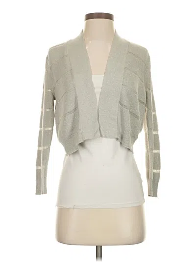 Pre-owned Calvin Klein Cardigan Sweater In Gray