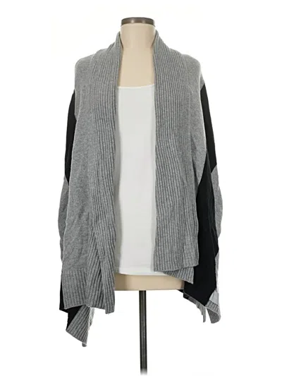 Pre-owned Calvin Klein Cardigan Sweater In Gray