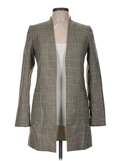 Pre-owned Calvin Klein Cardigan Sweater In Gray