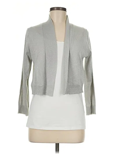 Calvin Klein Cardigan Sweater In Gray