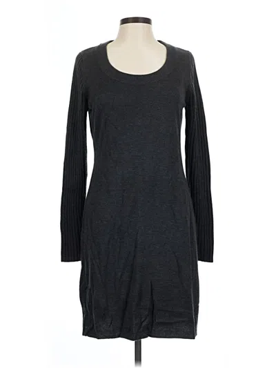 Pre-owned Calvin Klein Cardigan Sweater In Gray