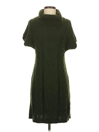 Pre-owned Calvin Klein Cardigan Sweater In Green