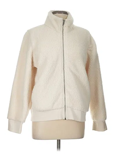 Pre-owned Calvin Klein Cardigan Sweater In Ivory