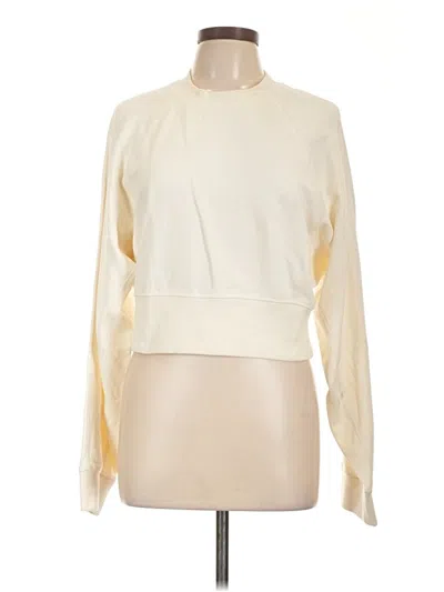 Pre-owned Calvin Klein Cardigan Sweater In Ivory