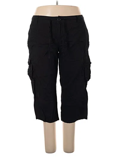 Pre-owned Calvin Klein Cargo Pants In Black