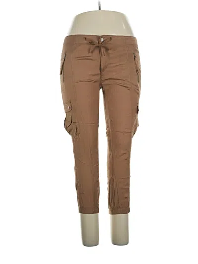 Calvin Klein Cargo Pants In Brown
