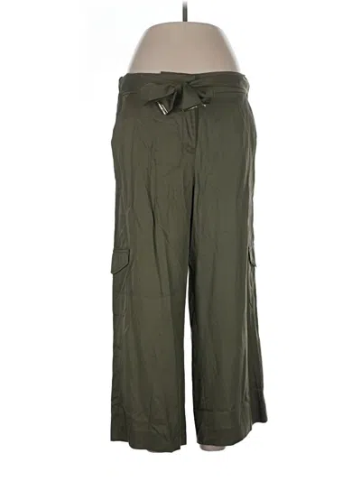 Pre-owned Calvin Klein Cargo Pants In Green