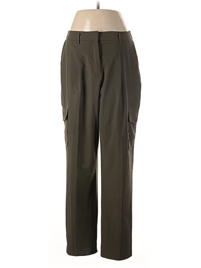 Pre-owned Calvin Klein Cargo Pants In Green