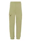 Calvin Klein Cargo-pocket Drawstring Track Pants In Green