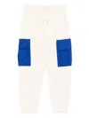 Calvin Klein Cargo-pockets Track Pants In Blue