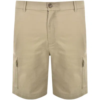 Calvin Klein Cargo Shorts Khaki In Brown