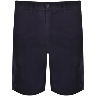 Calvin Klein Cargo Shorts Navy In Blue