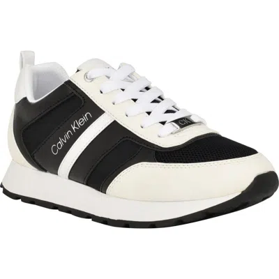 Calvin Klein Carlla Sneaker In White/black