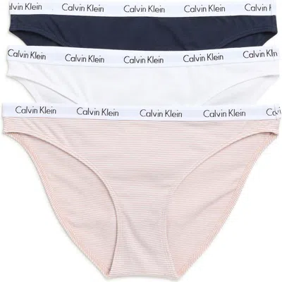 Calvin Klein Carousel 3-pack Bikini Panty Set In Multi