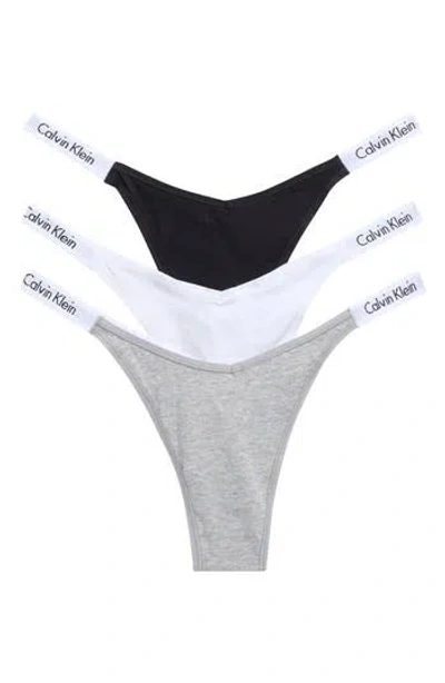 Calvin Klein Carousel 'v' 3-pack Thongs