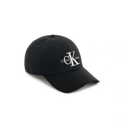 Calvin Klein Jeans Monogram Logo Cap Black