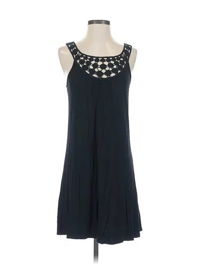 Pre-owned Calvin Klein Casual Dress In Black