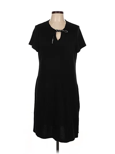 Pre-owned Calvin Klein Casual Dress In Black