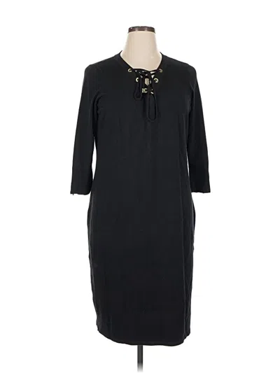 Pre-owned Calvin Klein Casual Dress In Black