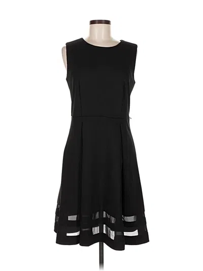 Pre-owned Calvin Klein Casual Dress In Black