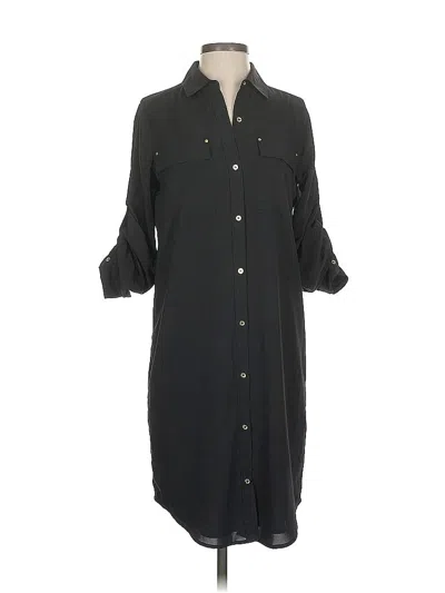 Pre-owned Calvin Klein Casual Dress In Black