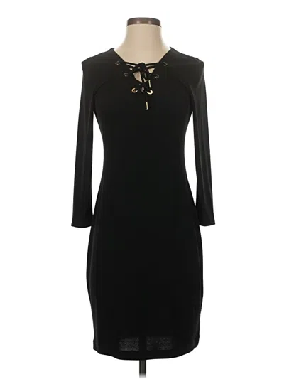 Pre-owned Calvin Klein Casual Dress In Black