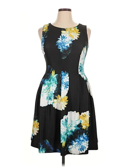Pre-owned Calvin Klein Casual Dress In Black