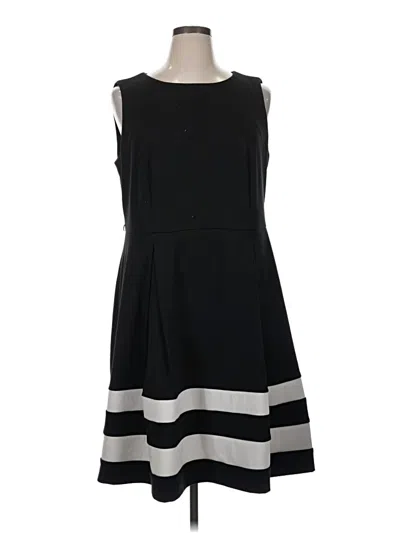 Pre-owned Calvin Klein Casual Dress In Black