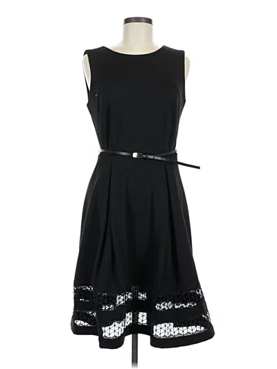 Pre-owned Calvin Klein Casual Dress In Black