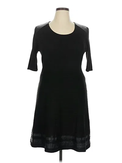 Pre-owned Calvin Klein Casual Dress In Black