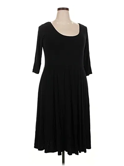 Pre-owned Calvin Klein Casual Dress In Black