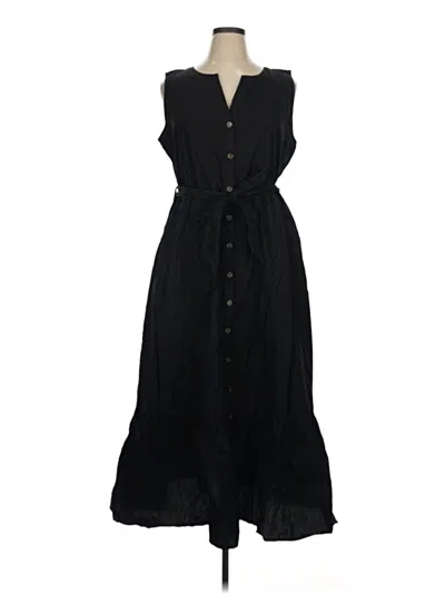 Pre-owned Calvin Klein Casual Dress In Black