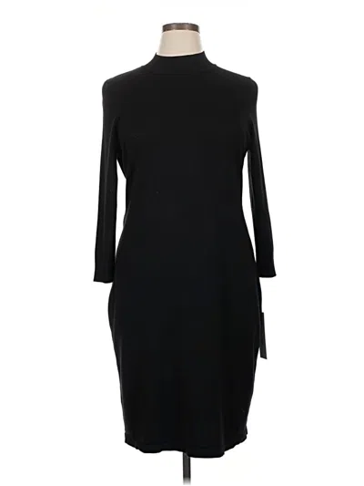 Pre-owned Calvin Klein Casual Dress In Black