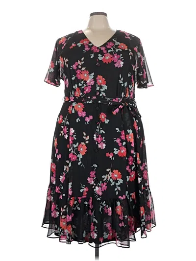 Pre-owned Calvin Klein Casual Dress In Black