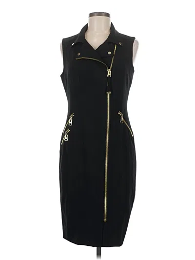 Pre-owned Calvin Klein Casual Dress In Black
