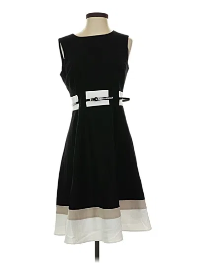 Pre-owned Calvin Klein Casual Dress In Black