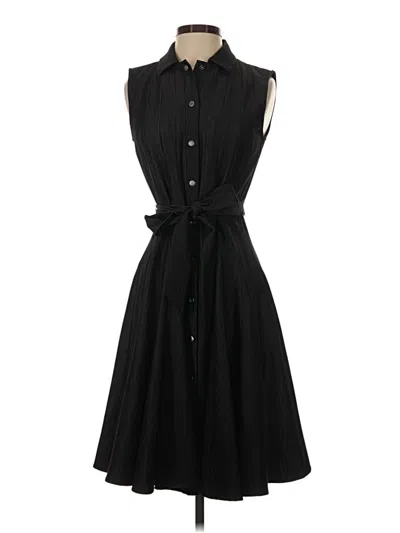 Pre-owned Calvin Klein Casual Dress In Black