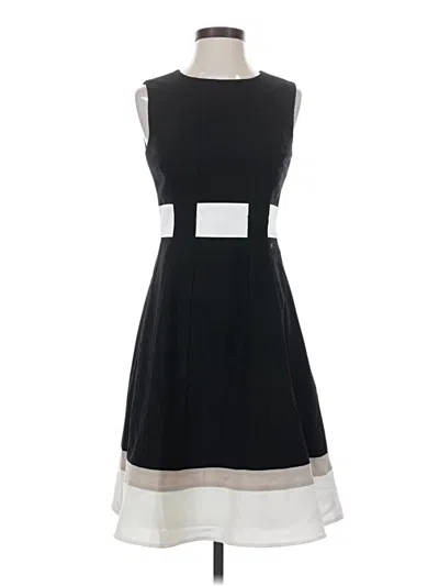 Pre-owned Calvin Klein Casual Dress In Black