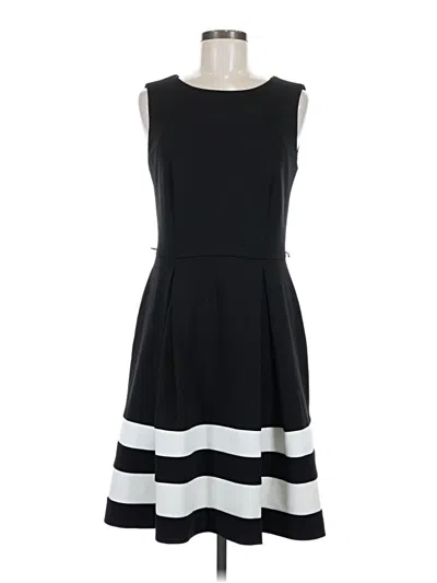 Pre-owned Calvin Klein Casual Dress In Black
