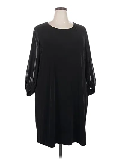 Pre-owned Calvin Klein Casual Dress In Black