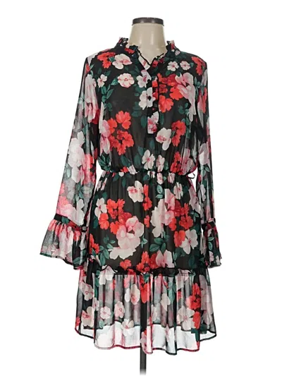 Pre-owned Calvin Klein Casual Dress In Black