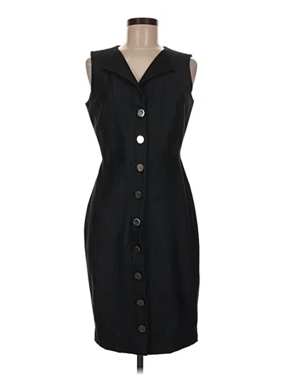 Pre-owned Calvin Klein Casual Dress In Black